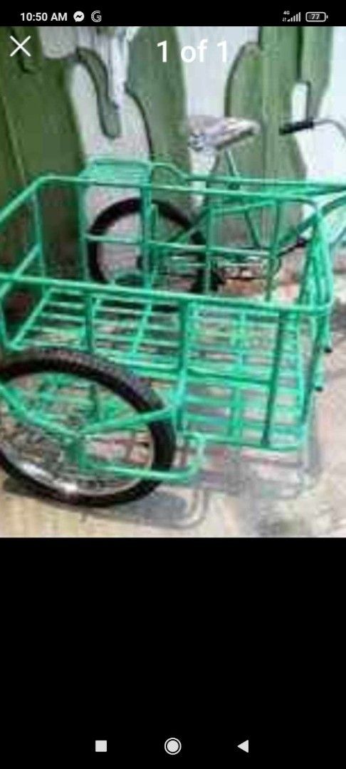 cargo sidecar for sale (Category: Bicycles) located in Manila. Submitted by rionava (Listing ID 1367478717, Image 3). Description: for sale cargo sidecar with bike brand new ready to use for orders and other details just contact the seller serious and interested parties only will entertained..