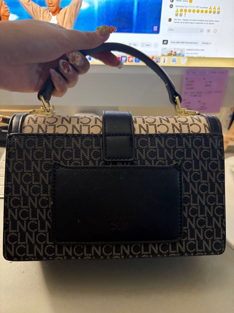 CLN Bag (Category: Shoulder Bags) located in Manila. Submitted by pprelovedbyshannennn (Listing ID 1367299673, Image 2). Description: Used 2x, no issue BAG ONLY.