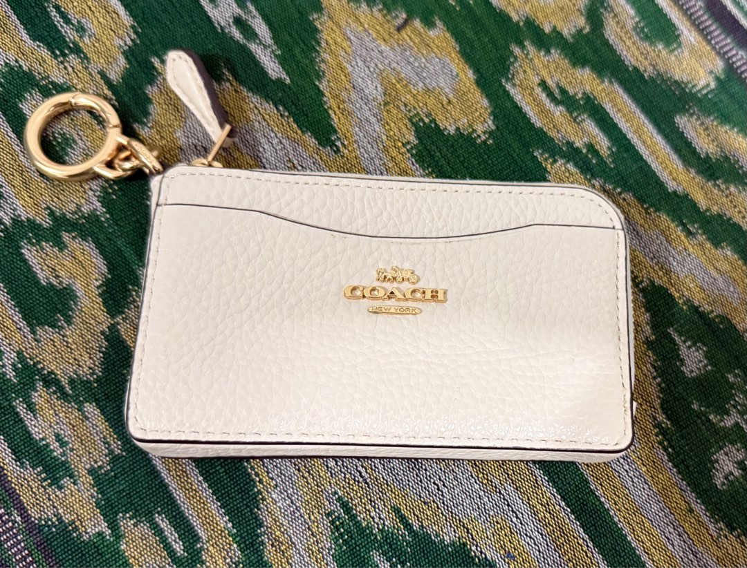 Preloved Coach Multifunction Card Case, Luxury, Bags & Wallets on Carousell
