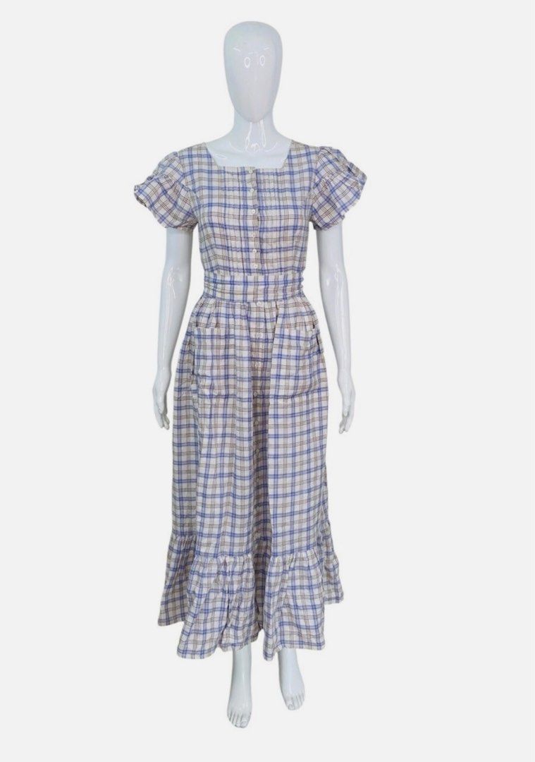 doen marfa midi dress Doen | Dresses | Doen Marfa Dress In Blue Laurel Canyon Rose Xs