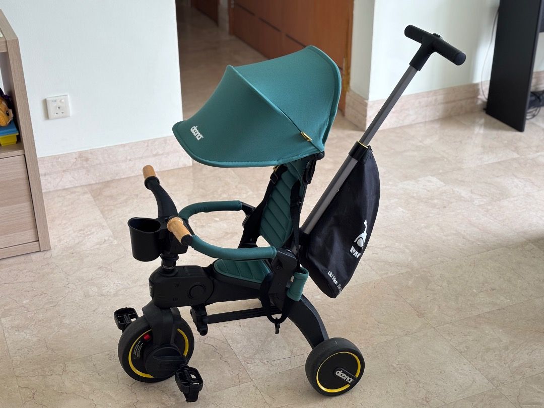Doona Liki Trike S5 (Racing Green), Babies & Kids, Going Out, Strollers ...