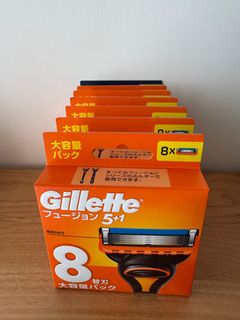 Gillette 吉列 Fusion 鋒隱系列 剃鬚刀頭 8片629395614673941111