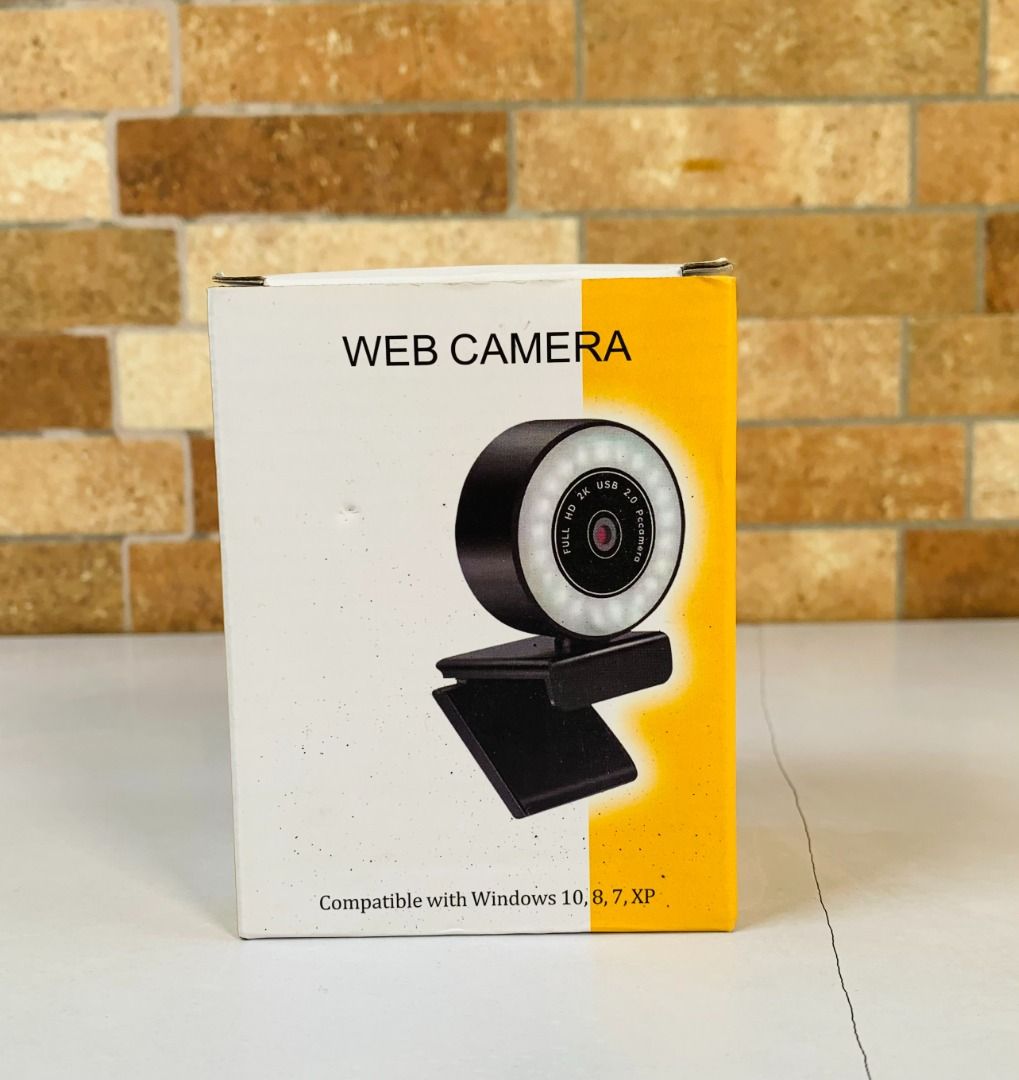 HOT Mini 2K/5MP with Fill light and Mic fixed Web Cam (Category: Webcams) located in Quezon City. Submitted by khenggay_09 (Listing ID 1367348484, Image 1). Description: True-to-life Panoramic resolution, specifically designed for professional video conferencing when working- ome, and social video, gaming video, smooth images for Skype conferencing, video calling and recordings. Web cam with lens, giving you stunning and detail. Computer camera c