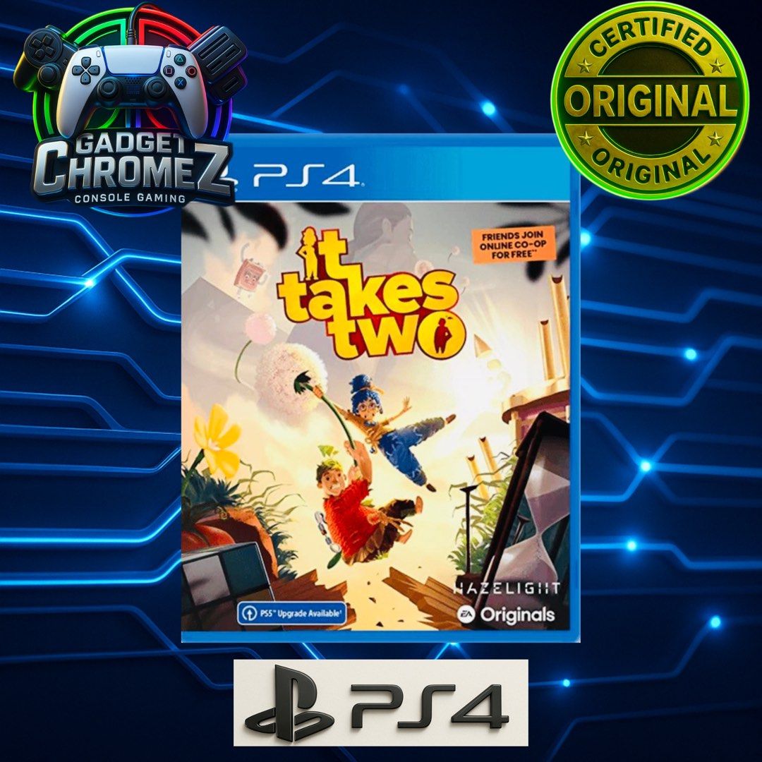 It Takes Two | PS4 Game | BRANDNEW (Category: PlayStation) located in San Jose del Monte. Submitted by gadget_chromez (Listing ID 1078189997, Image 1). Description: IT TAKES TWO BRANDNEW / SEALED Physical Disc. Safely packed with 2 layers of thick bubble wrap for maximum protection upon shipping out..