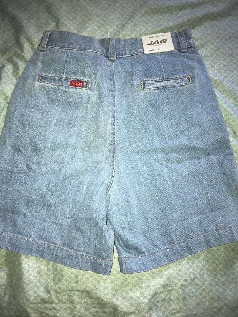 JAG light blue jorts (Category: Shorts) located in Davao. Submitted by vessoque (Listing ID 1367461891, Image 2). Description: JAG light blue jorts size 26.