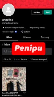 (Kategori: ) berada di . Dikirim oleh sisilia234_ (ID iklan 1367392748, Gambar 1). Deskripsi: .