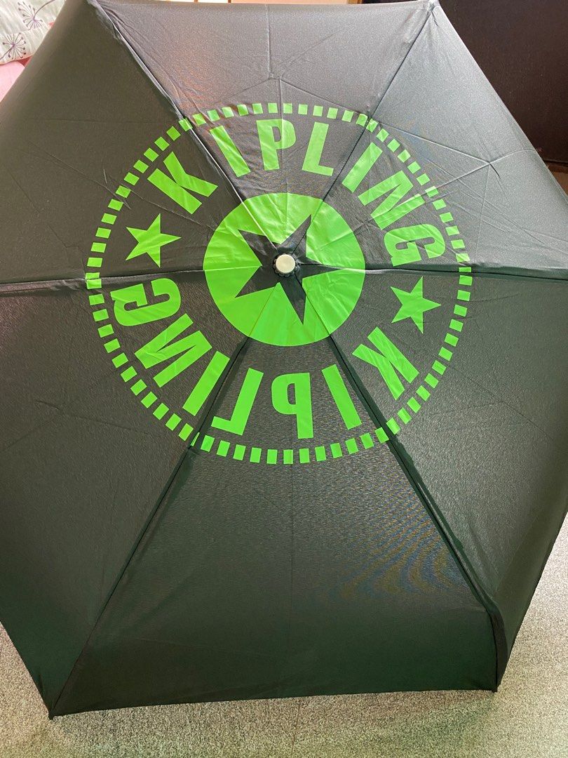 KIPLING Black Umbrella (Category: Umbrellas) located in Puerto Princesa. Submitted by kanejela (Listing ID 1367303848, Image 1). Description: Brand new without tag AS IS WHERE IS.