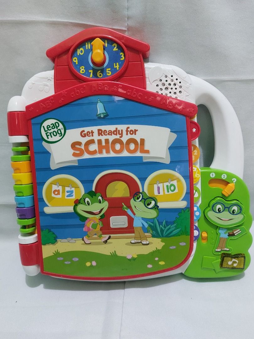 Leapfrog Tad's Get Ready for School Book (Category: Children's Books) located in Paranaque City. Submitted by ca.firstonlinebiz (Listing ID 1367342807, Image 1). Description: Preloved Leapfrog Tad's Get Ready for School Book Lights and Sounds working Interactive Pages working English Language All buttons are working Battery not included needs 2xAA Loc. Greenheights Parañaque Open for shipping lalamove jnt or flash Gcash, Maya, BPI payment.