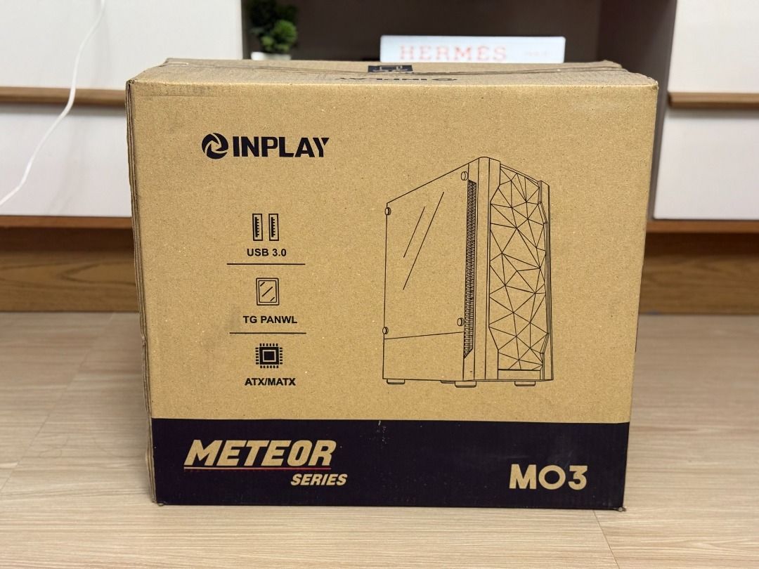 Meteor M03 CPU Case by Inplay White - Brandnew (Category: Computer Parts) located in Manila. Submitted by spartan092389 (Listing ID 1367430916, Image 1). Description: Meteor M03 CPU Case by Inplay White - Brandnew ITX / Micro ATX / ATX Motherboard compatible Price - 1500 each.