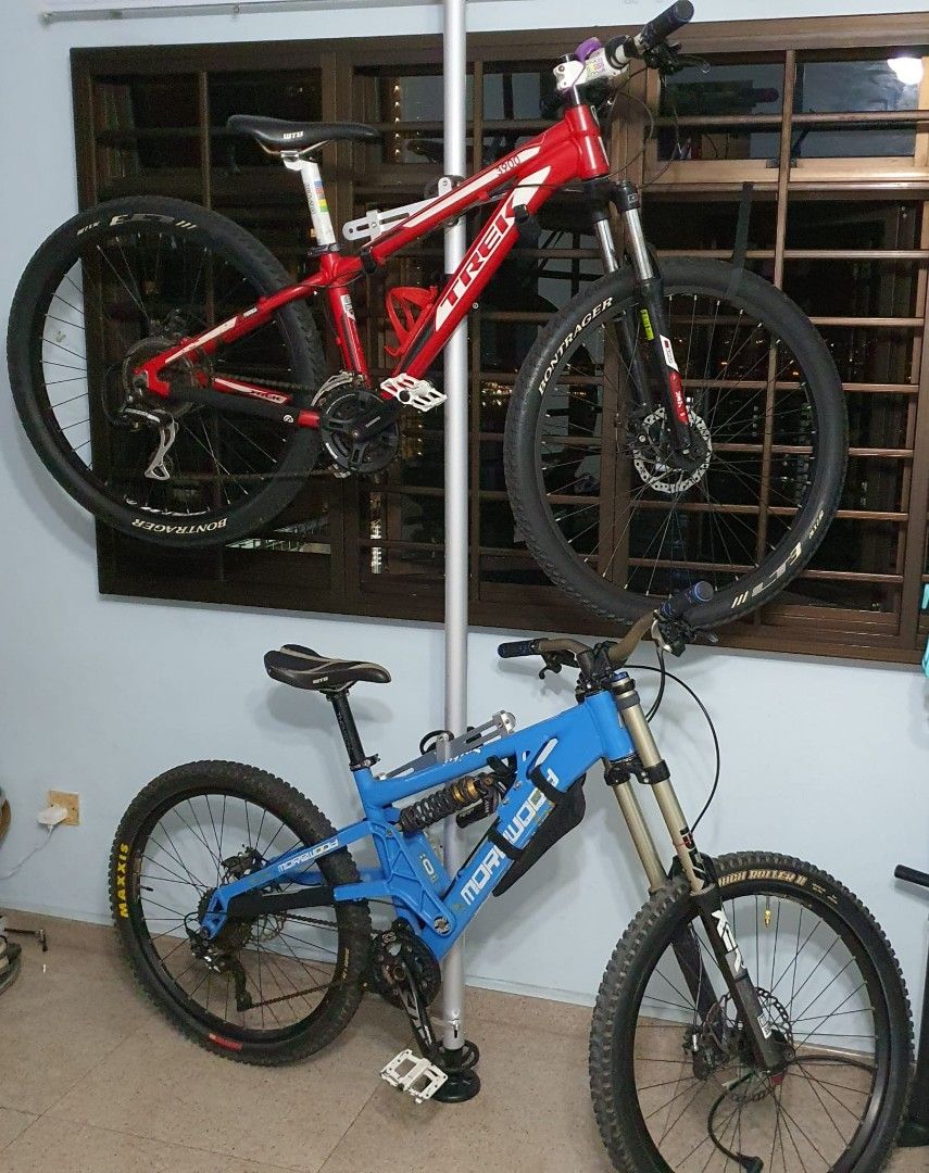 MOREWOOD IZUMU 2008 DOWNHILL MTB (Category: Bicycles) located in Singapore. Submitted by tingjovan (Listing ID 1367415185, Image 2). Description: very very rare in Singapore dm for more pics and specs can nego but not too low thanks because selling for very very cheap already. ROCKSHOX BOXXER RC 200mm fork already costs 2k by itself same with the frame and cane creek double barrel rear shock absorber SHIMANO SAINT FC crankset derailer shimano XT 