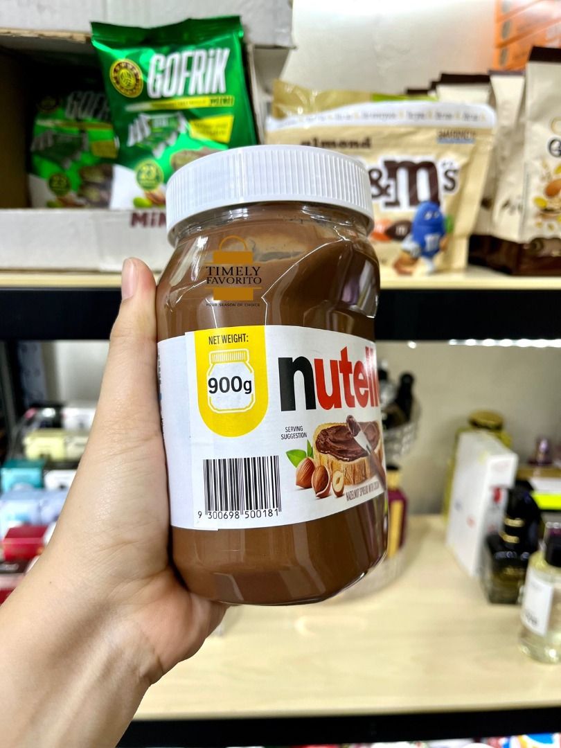 ❌SOLD OUT❌ Nutella Hazelnut Spread with Cocoa 900g (Category: Packaged & Instant Food) located in Pasay City. Submitted by timelyfavorito1 (Listing ID 1367445073, Image 3). Description: Imported! BB: November 2025 Nutella Hazelnut Cocoa Spread has been on the breakfast tables of millions of people around the world for more than 60 years, spreading good moments to start the day. A slice of bread with Nutella tastes great. Thanks to a unique and in