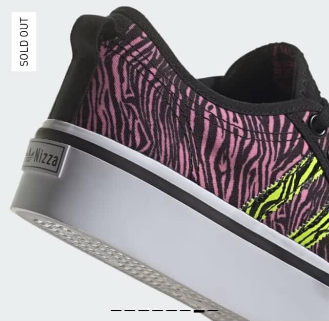 Original Adidas (Category: Sneakers) located in Paranaque City. Submitted by expectmore.payless (Listing ID 1367464992, Image 3). Description: ‼️FOR SALE: 3500 Bought from the US. Women's size 6 1/2 and size 7 Adidas Nizza Platform W (IE9626) color not available in PH Loc: Taytay Rizal Lalamove for pick , J&T for shipping.
