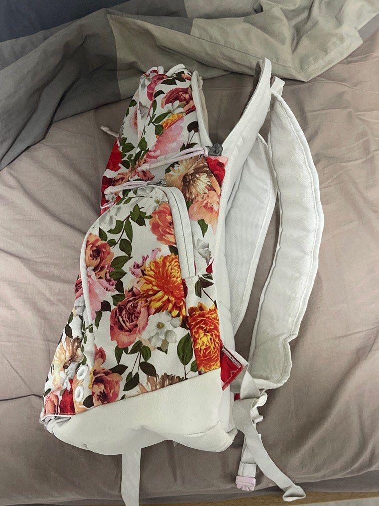 nike elite floral backpack