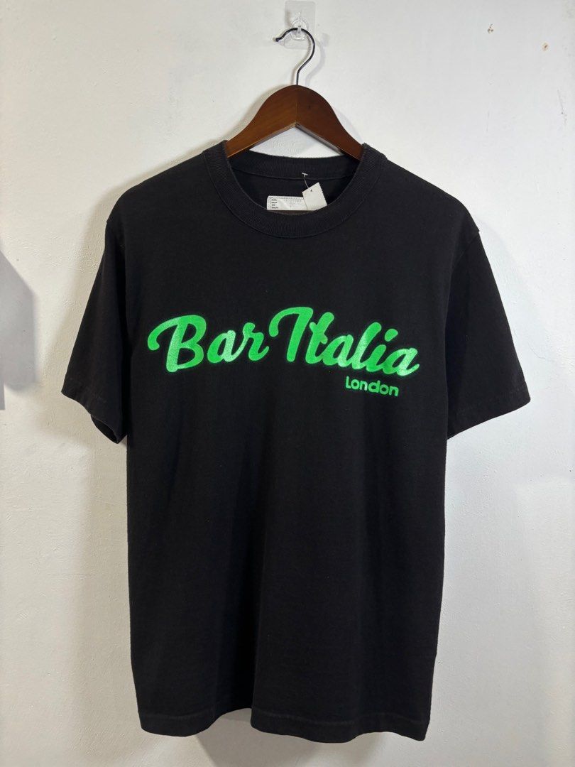 Sacai サカイ 19AW 19-0006S BAR ITALIA 半袖 Tシャツ ハーフ