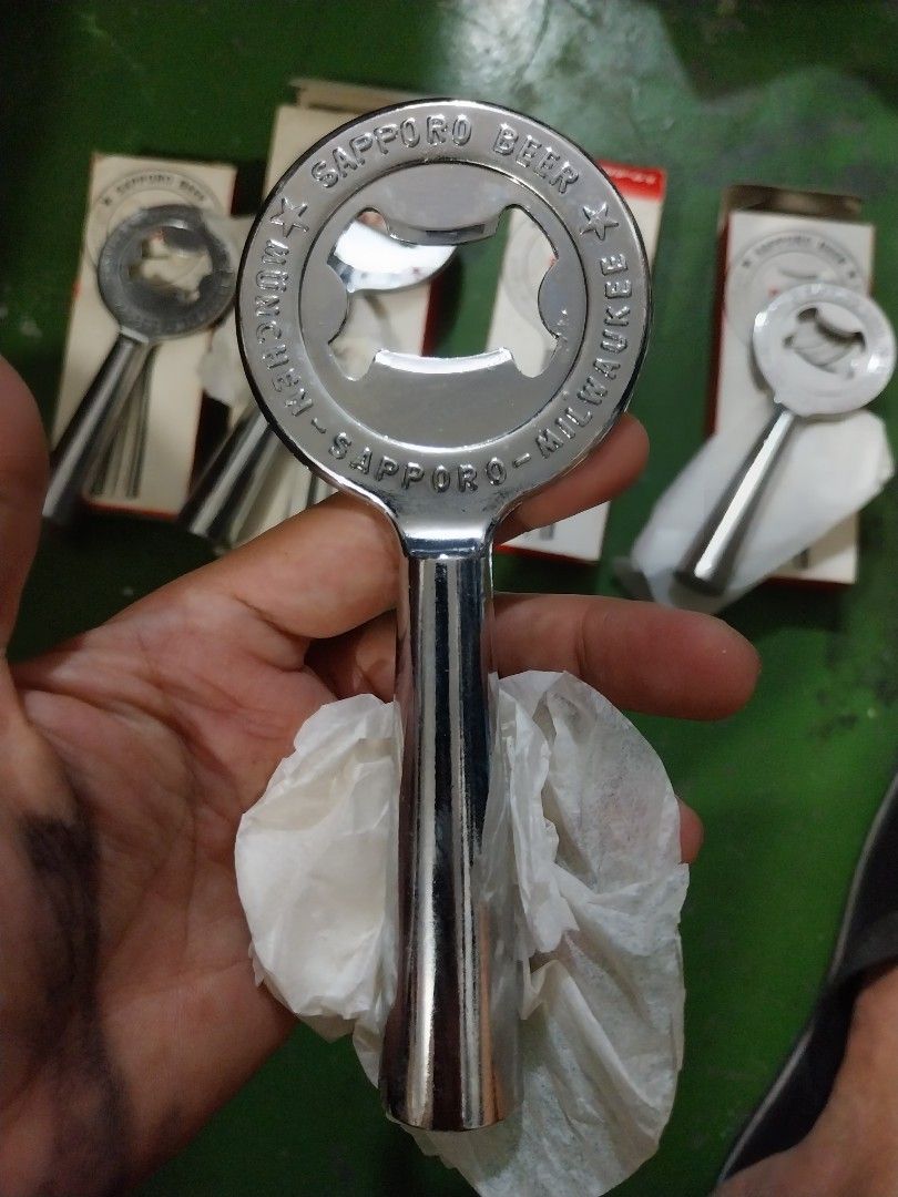 Sapporo bottle opener (Category: Water Bottles & Tumblers) located in Angeles City. Submitted by jnwsurplus (Listing ID 1367456784, Image 3). Description: 400each pm if take all.