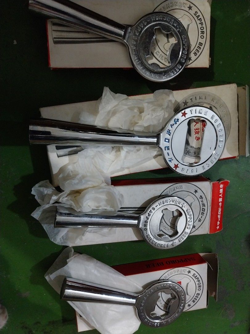 Sapporo bottle opener (Category: Water Bottles & Tumblers) located in Angeles City. Submitted by jnwsurplus (Listing ID 1367456784, Image 1). Description: 400each pm if take all.