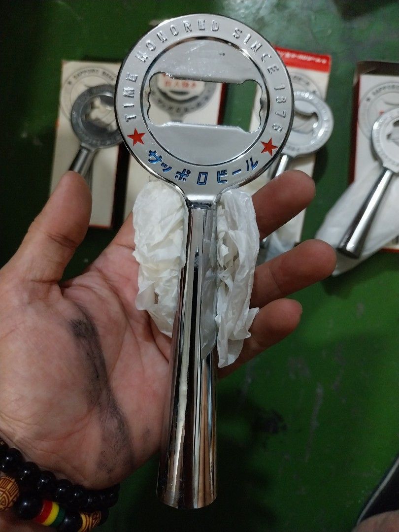 Sapporo bottle opener (Category: Water Bottles & Tumblers) located in Angeles City. Submitted by jnwsurplus (Listing ID 1367456784, Image 2). Description: 400each pm if take all.