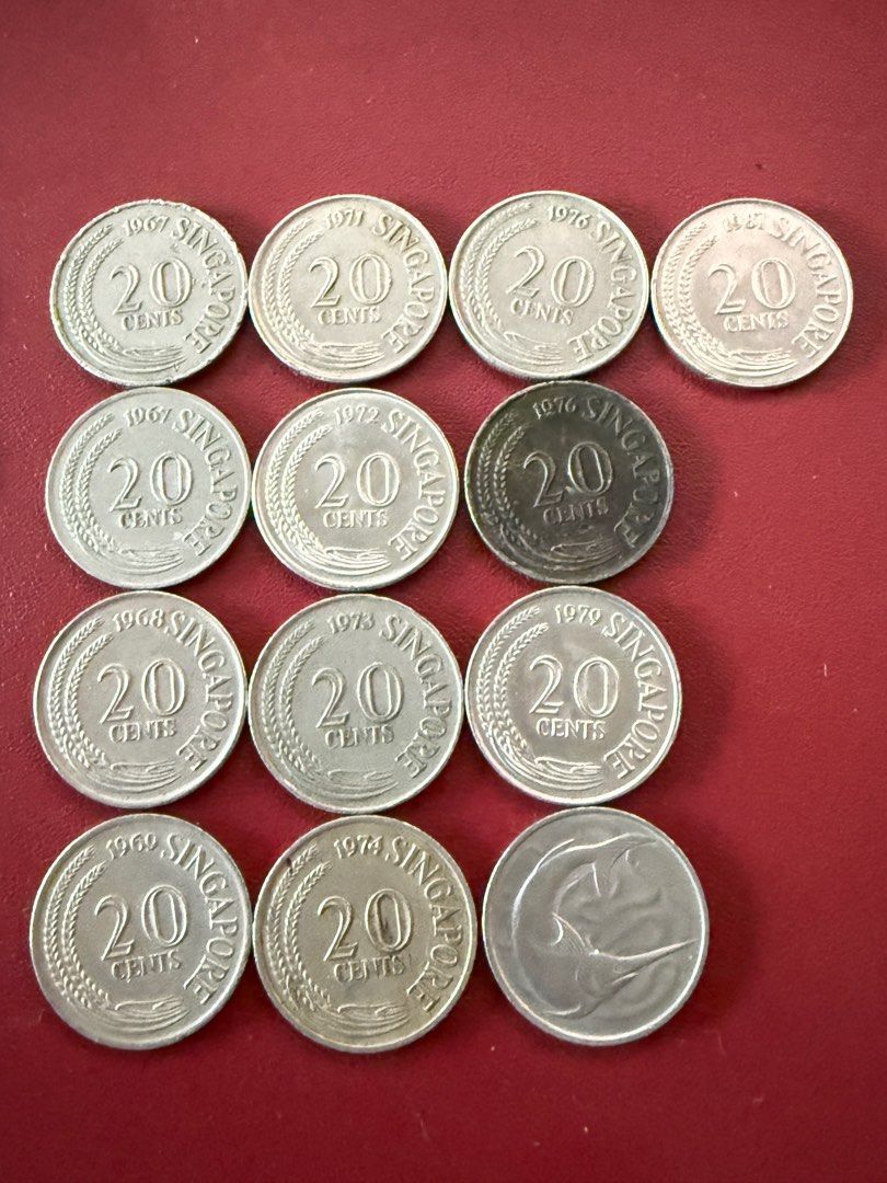 Singapore Coins, Hobbies & Toys, Memorabilia & Collectibles, Currency ...