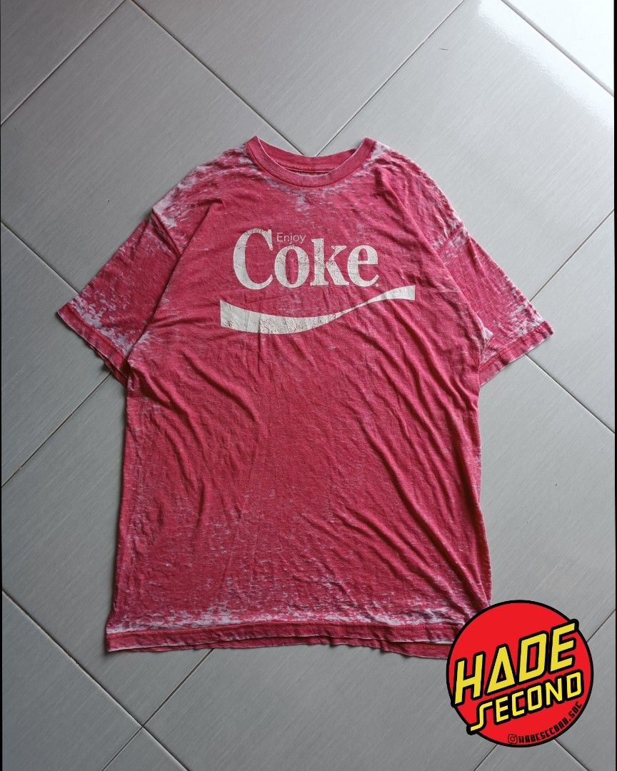 Ryder Merki Tee Shirt Merki SIZE XXL] Coca-cola Vintage T-Shirt
