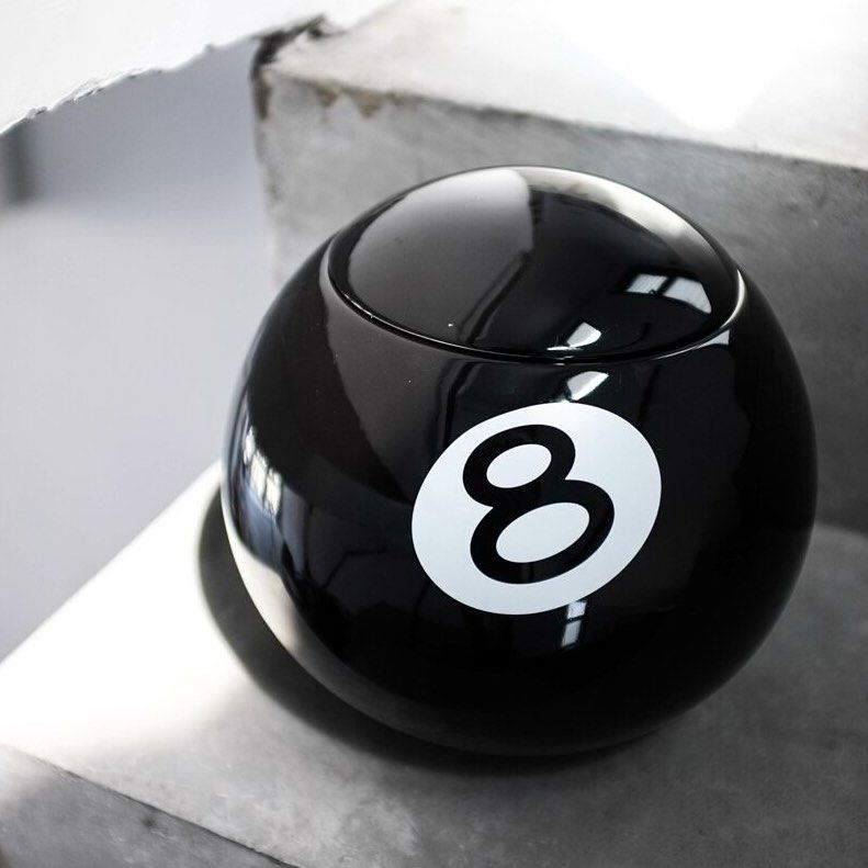 stussy 8ball cookie jar 8ボール クッキージャー 新品 stussy 8 ball cookie jar, Furniture & Home Living, Home Decor