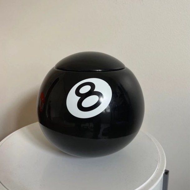 stussy 8 ball cookie jar, Furniture & Home Living, Home Decor