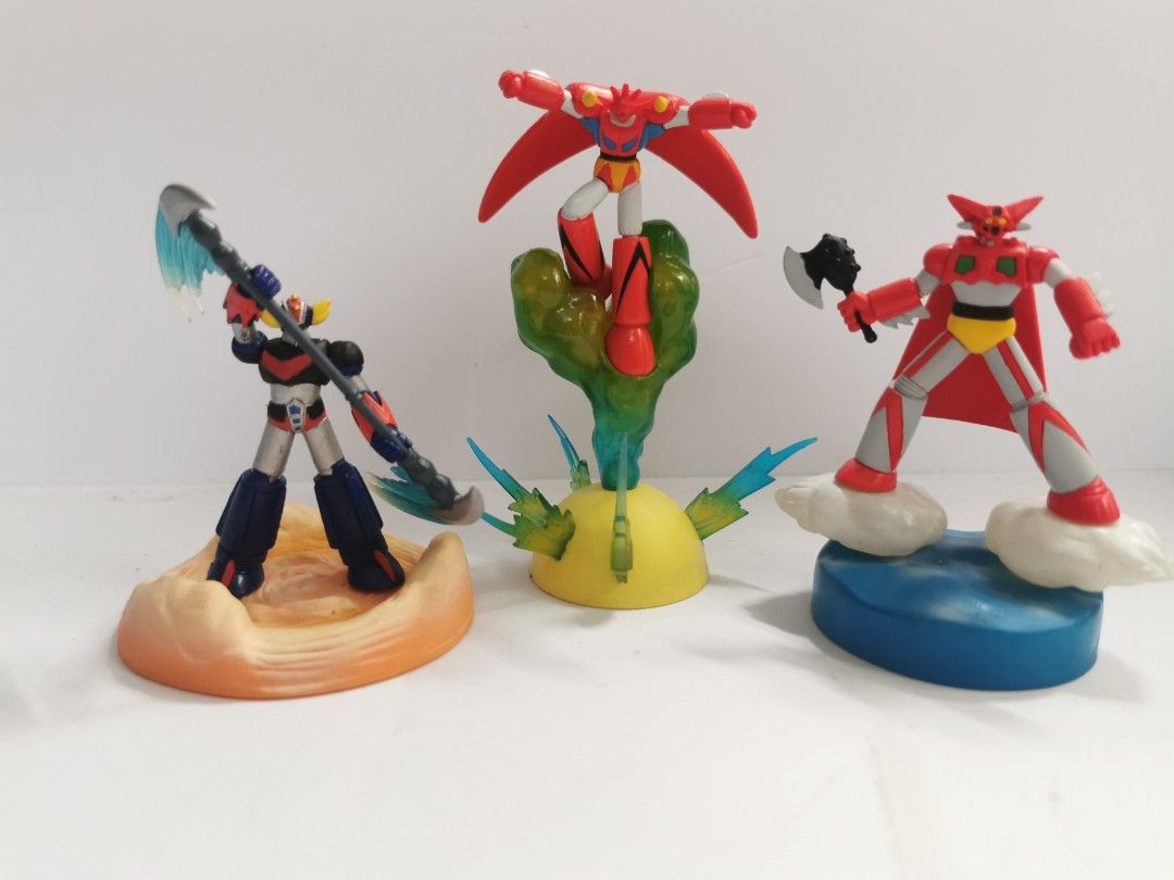 Super robot Wars gashapon (Category: Figurines & Statues) located in Paranaque City. Submitted by planet4k (Listing ID 1367294865, Image 1). Description: Grendizer Getter dragon Getter 1 No box As is Wyswyg 3 to 4 inches.