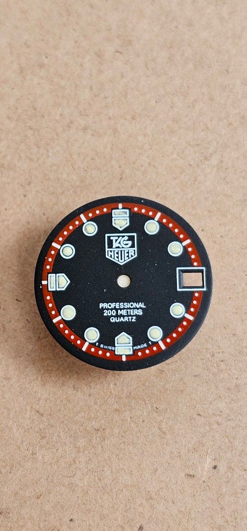 Tag Heuer F1 37mm Dial (Category: Luxury Watches) located in Manila. Submitted by shyysandig (Listing ID 1367310105, Image 1). Description: Used Tag Heuer F1 dial for F1 Classic 37mm/ Midsize..