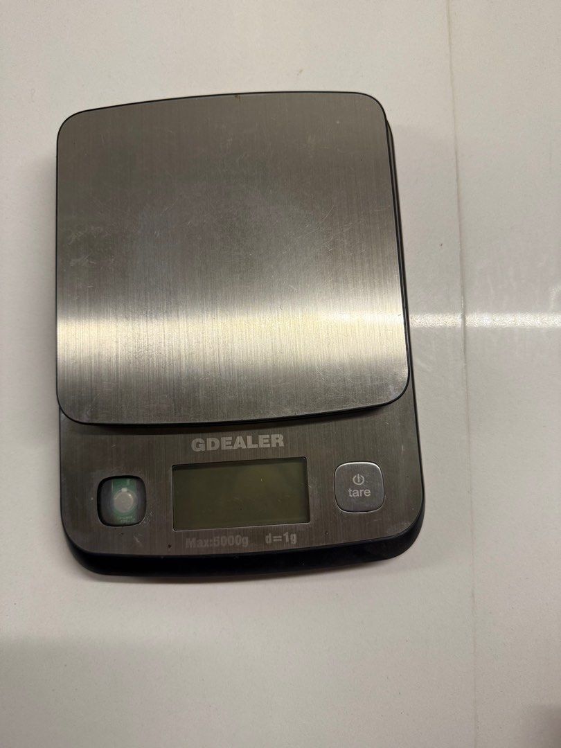 Weighing scale for food (Category: Health Monitors & Weighing Scales) located in Pasig City. Submitted by roadtominimalism09 (Listing ID 1367471631, Image 1). Description: NOT WORKING, you can have it fixed. But not working. .
