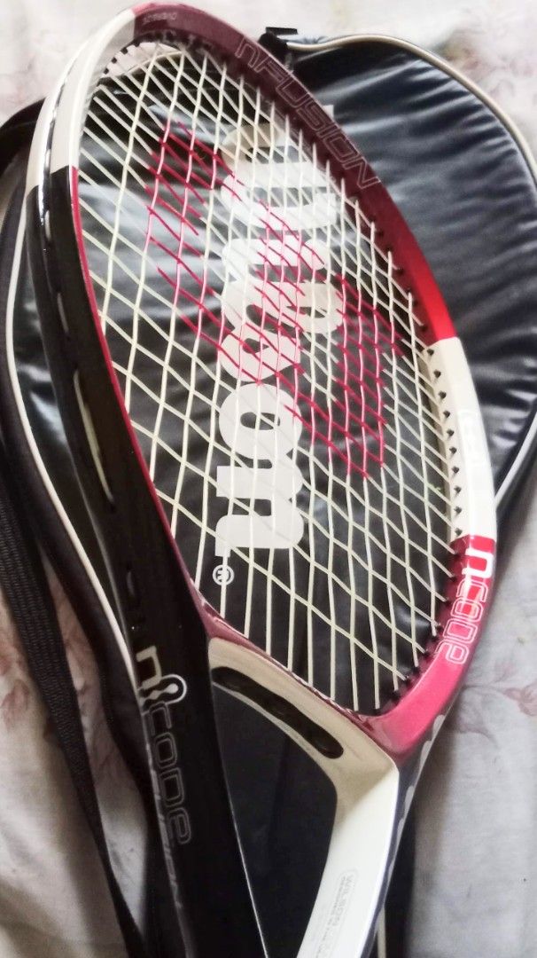Ncode Tennis Racket Wilson tennis racket Ncode racquet new strings, Sports Equipment ...