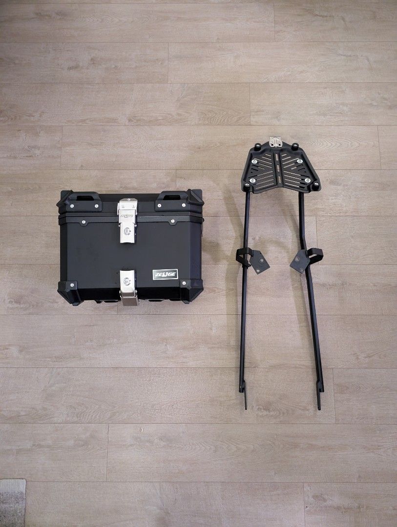 Zedge 45L Topbox with Rack, Motorcycles, Motorcycle Accessories on ...