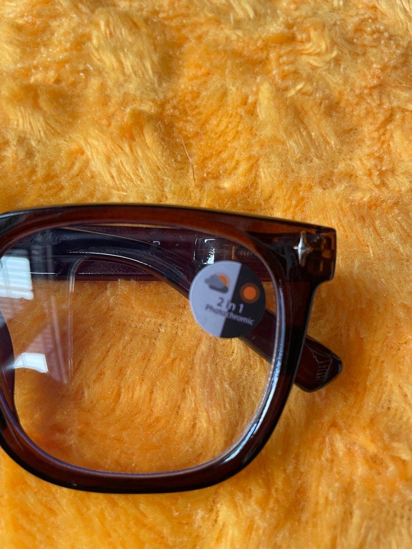 2 in 1 PHOTOCHROMIC (Category: Sunglasses & Eyewear) located in Navotas City. Submitted by projectshop (Listing ID 1367531999, Image 2). Description: No box RFS: too many shades Declutterring Pasalubong from abroad .