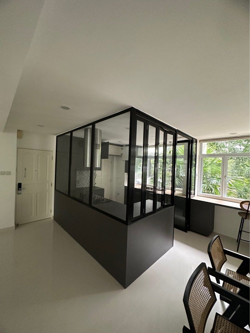 Aluminium Partition with Glass, Renovation Services62863075687427111