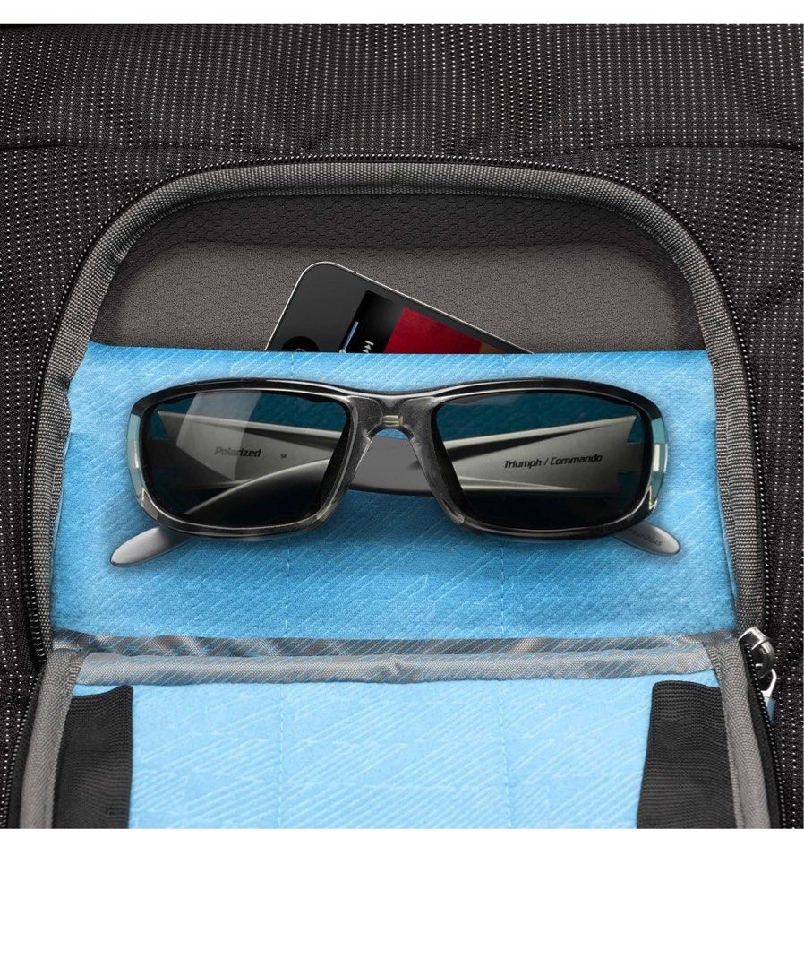 Backpack (Category: Backpacks) located in Singapore. Submitted by kharlzeis (Listing ID 1367621306, Image 6). Description: BNIT The Thule Crossover 32 L Backpack is a versatile, travel-and-commute bag built from durable dobby nylon, offering a dedicated, padded laptop sleeve (fits up to 17″ laptops), a crush-proof SafeZone compartment for fragile items, and smart organization pockets for documents, devices, and accessories ￼. It features ventilat