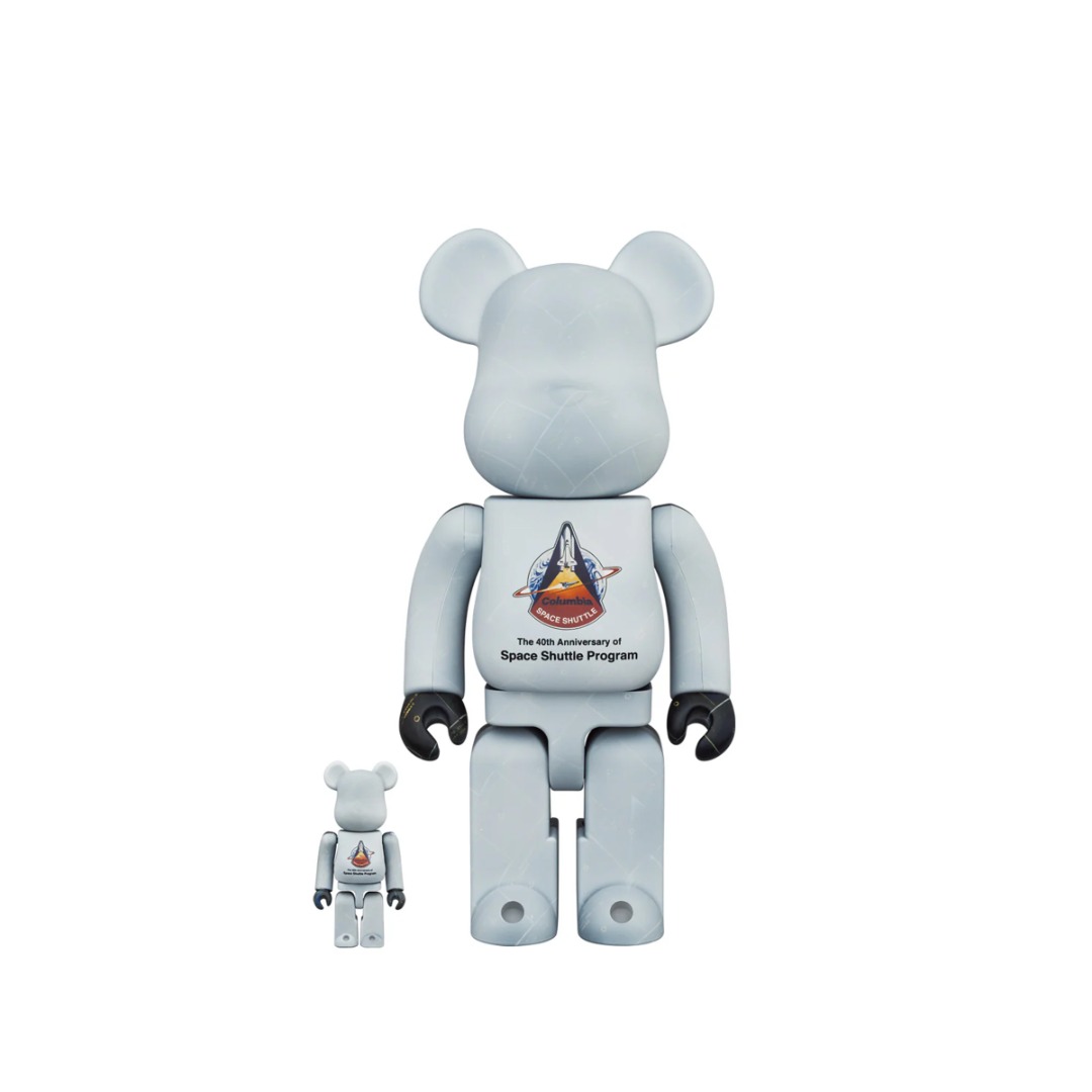 Bearbrick Space Shuttle 400% & 100%, Hobbies & Toys, Toys & Games on ...