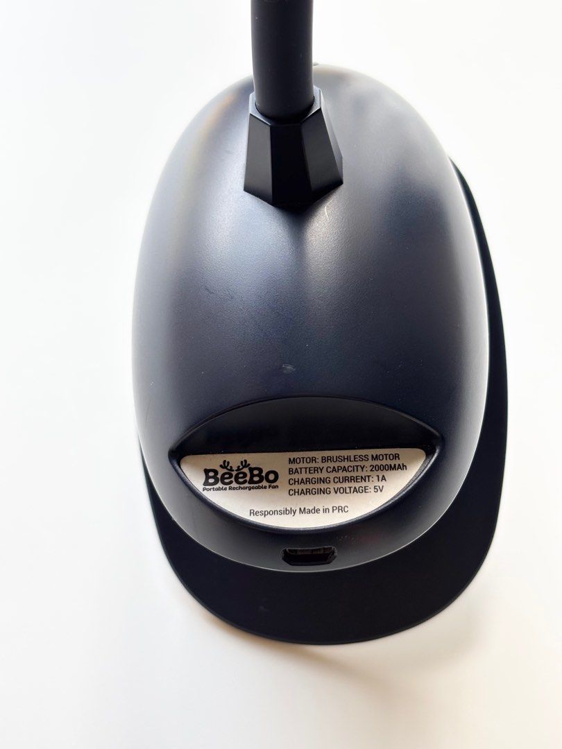 Beebo Clip-on Portable Rechargeable Fan New Version 2.0 (Category: Other Babies Going Out Needs) located in Quezon City. Submitted by onlinegaragesale.ph (Listing ID 1367547996, Image 2). Description: Beebo Clip-on Portable Rechargeable Fan New Version 2.0 📌Very good condition, no box anymore 📌Color: Midnight Blue 📌Can be clipped on stroller or stand on a desk 📌Location: Commonwealth QC.