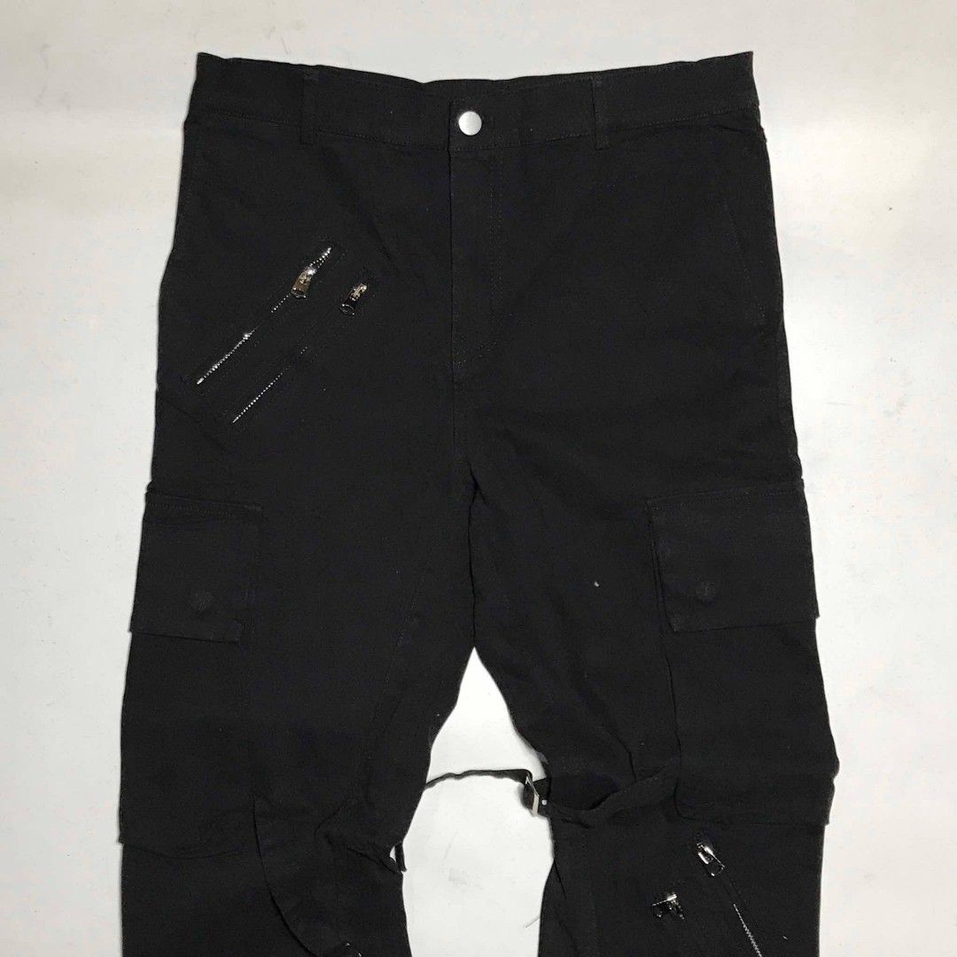 Bondage black flared pants (stretch) (Category: Jeans) located in Santa Cruz. Submitted by _enfantsrdarchive (Listing ID 1367662464, Image 2). Description: Selling Bondage black flared pants (stretch) Actual Measurements: Waistline 30-32 Length 40 inch Hem 9 hem Excellent Check details pic before purchase thanks! ❌Refund ❌Exchange +shipping fee.