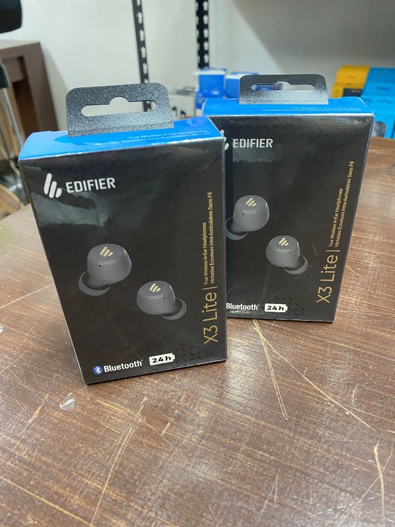 Edifier X3 Lite Bluetooth ENC True Wireless Earbuds Gray (Category: Headphones & Headsets) located in Pasig City. Submitted by techubstoreandaccessories (Listing ID 1367602695, Image 2). Description: Edifier X3 Lite Bluetooth ENC True Wireless Earbuds Gray Ready for Pick Up / Delivery ‼️ 📌 DETAILS: ✅Actual Picture Posted. ✅BRAND NEW & ORIGINAL. ✅7 Days Replacement for Factory Defects and 1year Warranty. (Terms and conditions apply) -------------