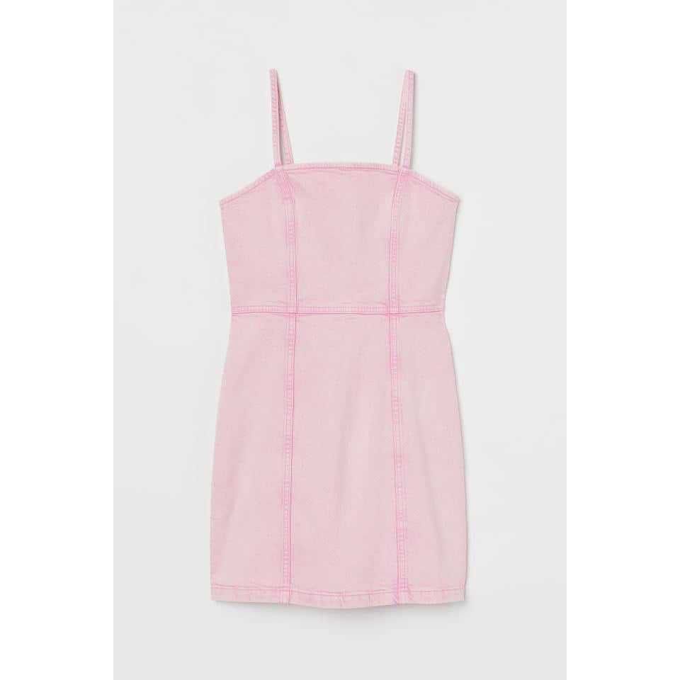 H&M PINK DENIM DRESS (Category: Dresses) located in Baliuag. Submitted by ahgashop. (Listing ID 1367541741, Image 1). Description: PRELOVED H&M PINK DENIM BODYCON DRESS - small on tag - zipper closure at the back - no issues or flaws REMINDERS! - Do not make an offer if you are not sure about getting the item. BE RESPECTFUL! - MAKE OFFER = YOURS. (payment must be made within the day ONLY) - Shipping is strictly every Saturday or Sunday only, via 