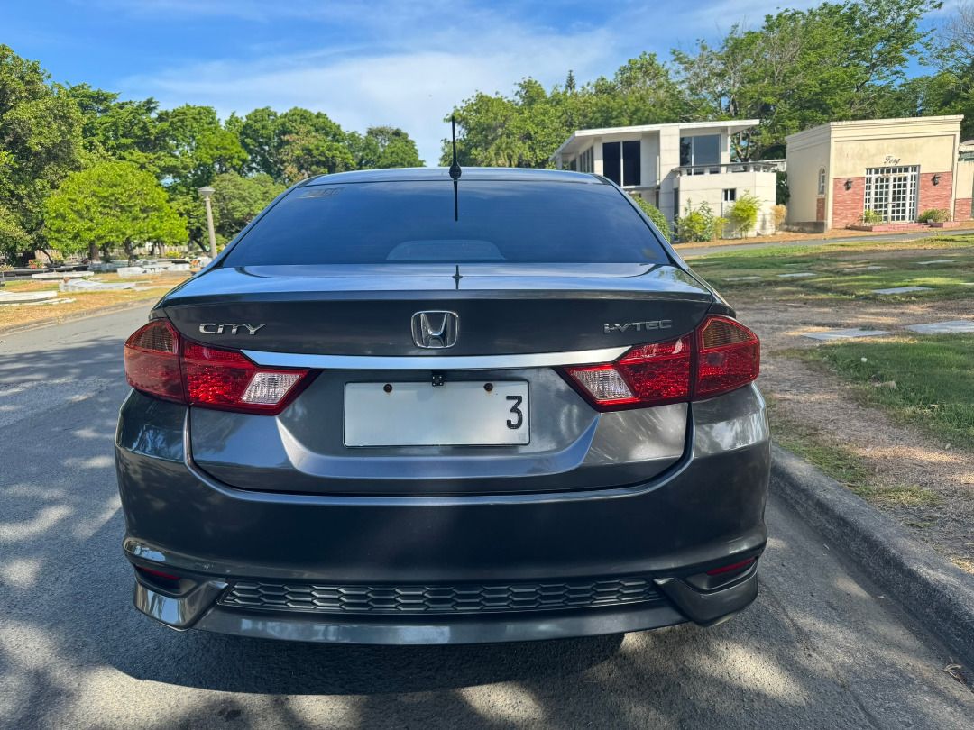 Honda City 2018 E MT (GM6) Manual (Category: Used Cars) located in Manila. Submitted by deezon (Listing ID 1367497742, Image 2). Description: Location: Can meet south, Paranaque, Alabang, San Pedro, Sta-Rosa to Tagaytay Price: P450,000 Honda City 2018 E (GM6) Manual Transmission 98k++ km Plate ending 3 (Tuesday coding) accessories changed/upgraded: - Seatmate leather seats - 16s Rota Fighter 8 - Michelin Pilot Sport 4 205 50r16 - 7inches Android 