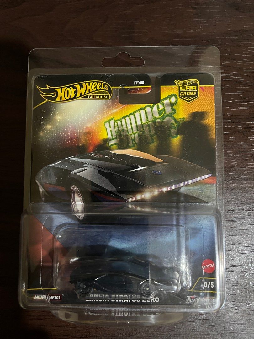 Hotwheels Hammer Drops Lancia Stratos Zero (Category: Vehicle & Diecast Models) located in Bacolod City. Submitted by djl232 (Listing ID 1367578109, Image 2). Description: For sale Hot Wheels Hammer Drops Lancia Stratos Zero chase & regular wysiwyg -mosc -comes with case for chase -last price -if break set black Stratos P2,100 brown P350 -buyer shoulder shipping any courier nationwide Thanks! .