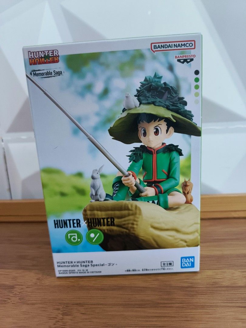 Hunter x Hunter Memorable Saga Special Gon (Category: Figurines & Statues) located in Pasig City. Submitted by cjusoniv (Listing ID 1367619638, Image 1). Description: Brand New/Sealed Box Authentic Hunter x Hunter Memorable Saga Special Gon Shipping will be shouldered by buyer Pwede ipalalamove/grab/etc LBC Pickup urban deca homes rosario Pasig Meetups sm east ortigas / choice market lifehomes / Megamall by sched.