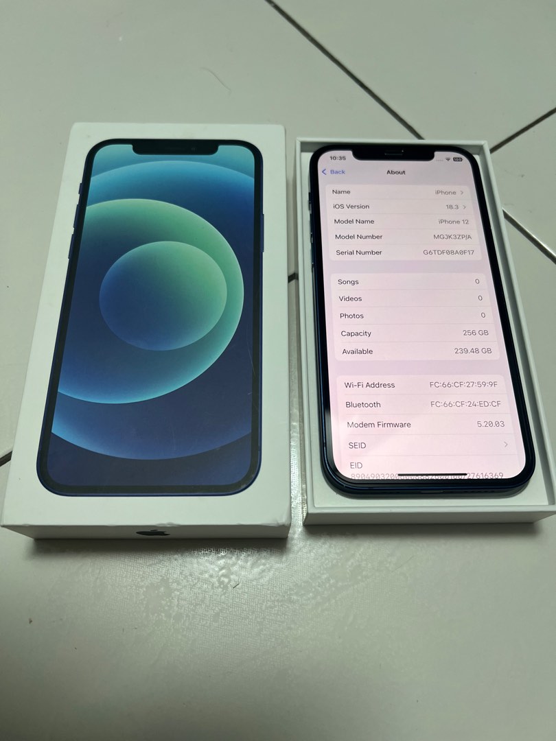 IPhone 12 Blue 256GB Mobile Phones Gadgets Mobile Phones IPhone iphone-12-blue-256gb-mobile-phones-gadgets-mobile-phones-iphone