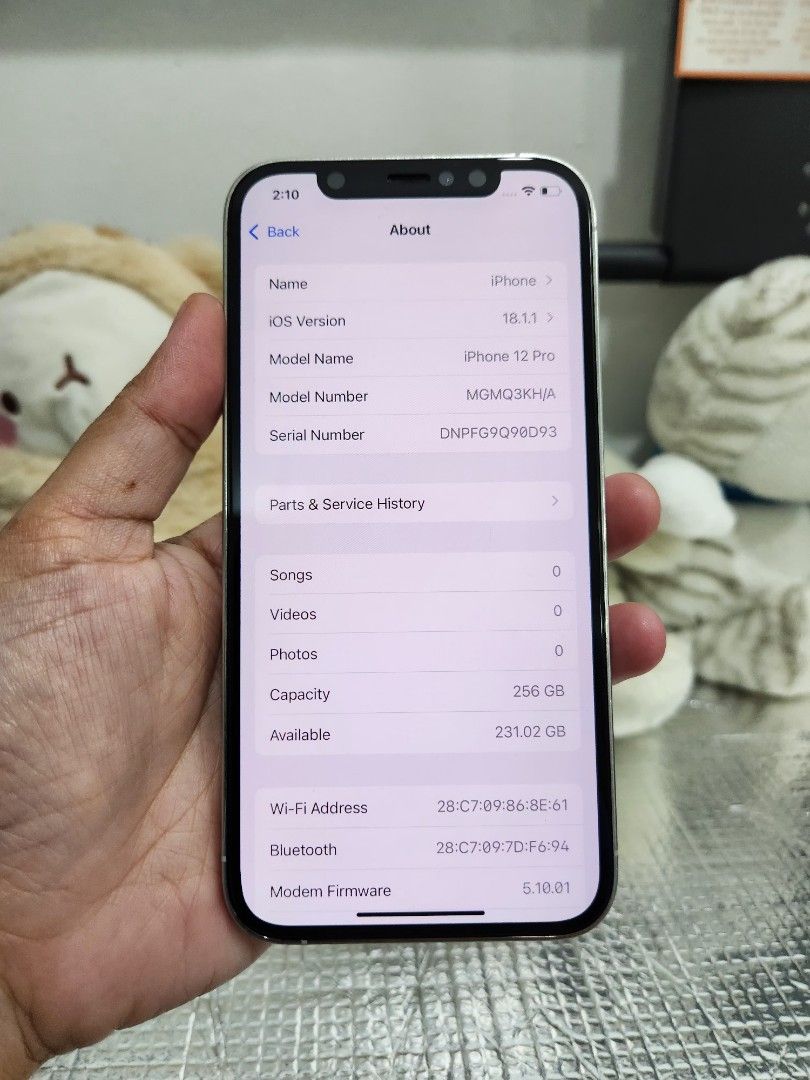 IPHONE 12 PRO 256GB no swap (Category: iPhone 12 Series) located in Mandaluyong City. Submitted by cellspaceph (Listing ID 1367531462, Image 3). Description: IPHONE 12 PRO 256GB Factory unlocked 76% battery health All working Any sim issue: di makinis sides Php15,500 ‼️ with case no swap.