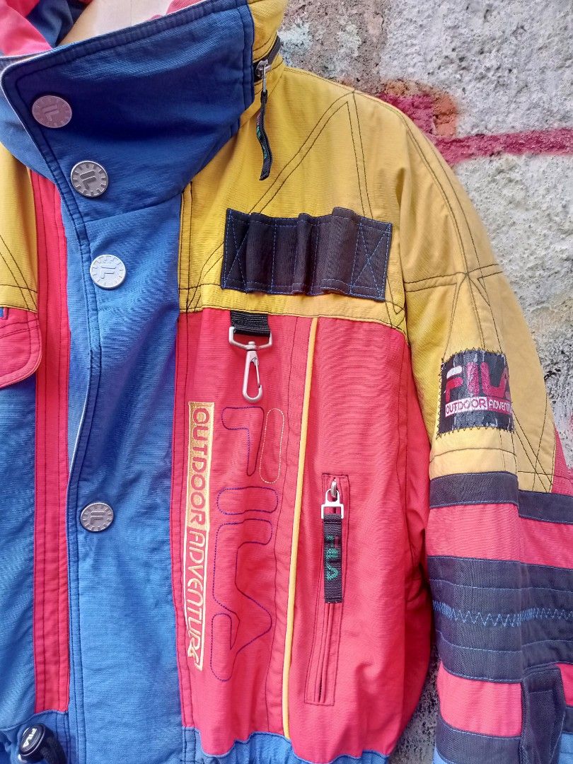 Jaket Vintage Fila sky racing jaket fila