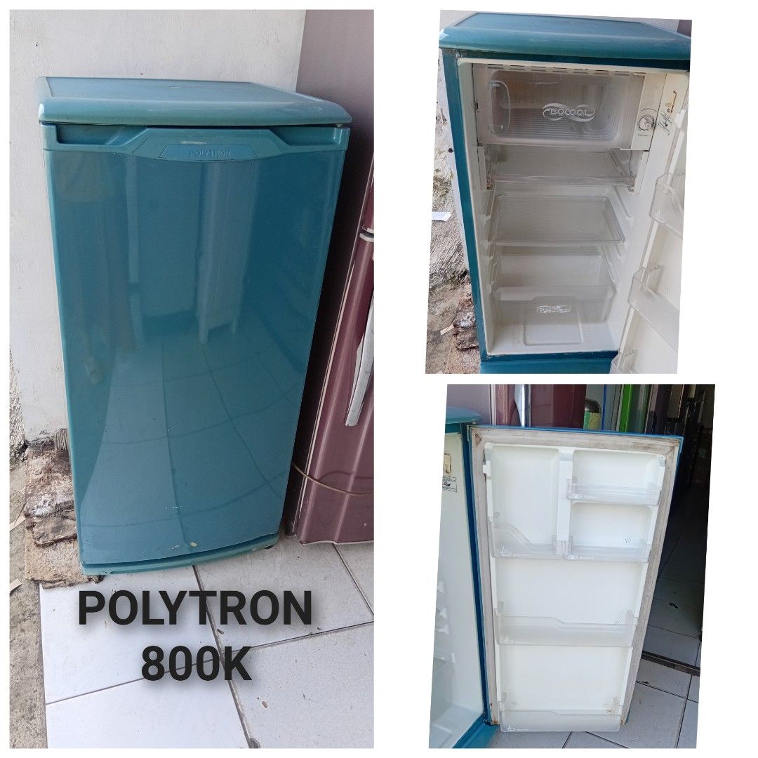 Kulkas POLYTRON bekas bergaransi, Elektronik, Lainnya di Carousell