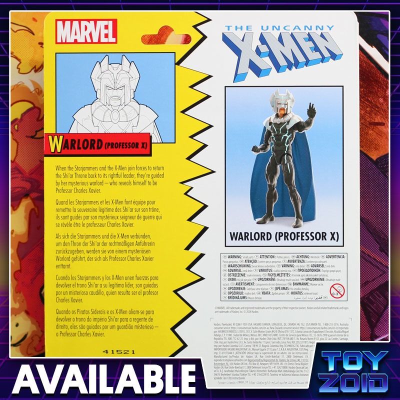 Marvel Legends X-Men Warlord Professor X (Category: Figurines & Statues) located in Manila. Submitted by toyzoid (Listing ID 1367622471, Image 3). Description: On hand. Brand new, sealed. Actual item in photos. Sold as is. TERMS & CONDITIONS 1. READ item description first before buying/ordering anything. Please don’t hesitate to ask if you have any questions. 2. Package condition is subjective and may not be super mint upon arrival. It may have m