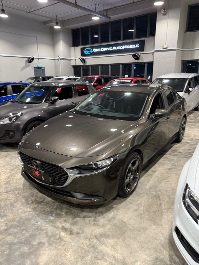 Mazda 3 Sedan Mild Hybrid 1.5 Elegance (A) (Category: Used Cars) located in Singapore. Submitted by valuemotoring (Listing ID 1367665067, Image 2). Description: 84440900 Clearance sale Mazda 3 Mild Hybrid 1.5A Sep 2020 from $890 monthly mega promo!! Low mileage 🔥🔥🔥 Mega Promo!!! superb condition! Highest trade in! 🔥🔥🔥🔥🔥🔥🔥🔥🔥🔥🔥🔥🔥🔥🔥🔥🔥 Trusted dealer . Best package Guranteed . Interest rate from 1.68% . 10% downpayment mega promo 