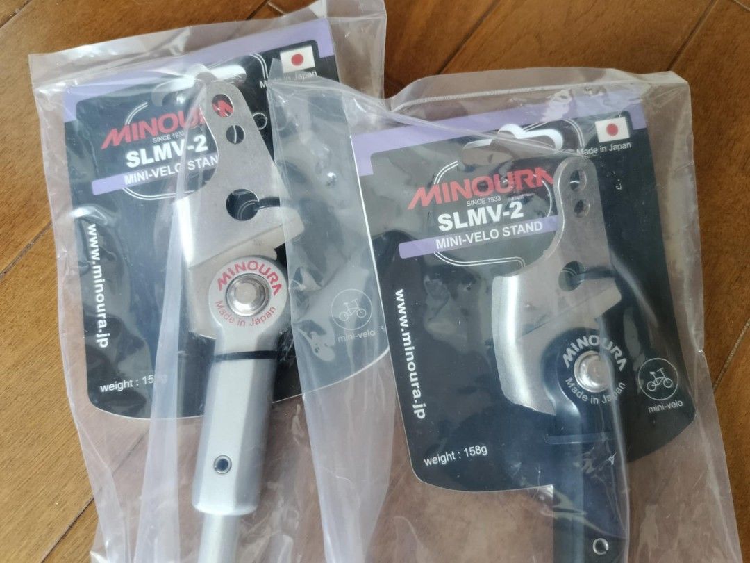 由 s103555 (刊登 ID 1367600717，圖片 1) 提交，位於 台北市 (Taipei) 的 Minoura SLMV-2 腳架 (類別：單車)，說明：Brompton 側支架 可連接至 Brompton （2019 年及以後的型號）。 SLMV-2 的主體由耐用的不銹鋼和鋁製成，設計堅固。 重量：158公克 日本製造。