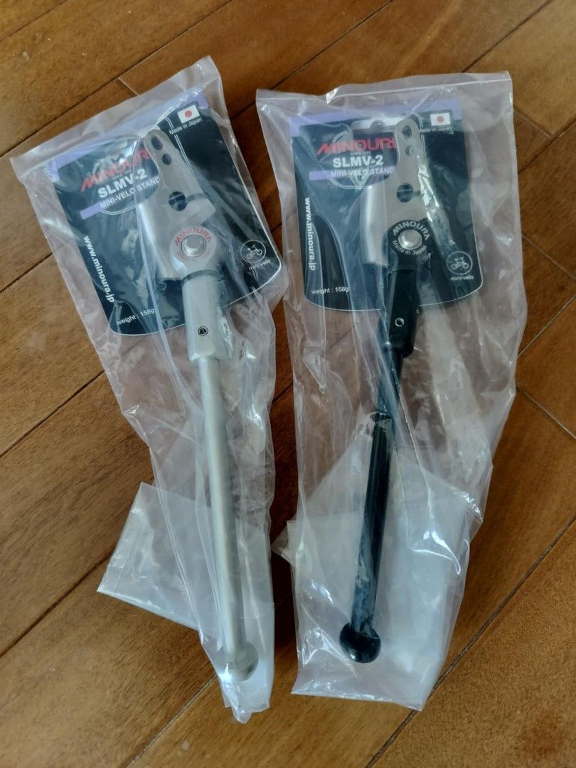 由 s103555 (刊登 ID 1367600717，圖片 2) 提交，位於 台北市 (Taipei) 的 Minoura SLMV-2 腳架 (類別：單車)，說明：Brompton 側支架 可連接至 Brompton （2019 年及以後的型號）。 SLMV-2 的主體由耐用的不銹鋼和鋁製成，設計堅固。 重量：158公克 日本製造。