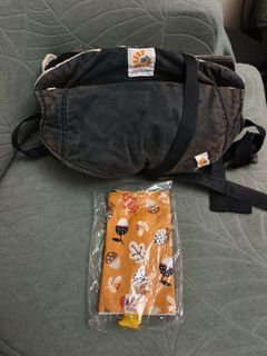 Momzilla BrioBear Carrier Strap Drool Pad with FREE ErgoBaby Carrier